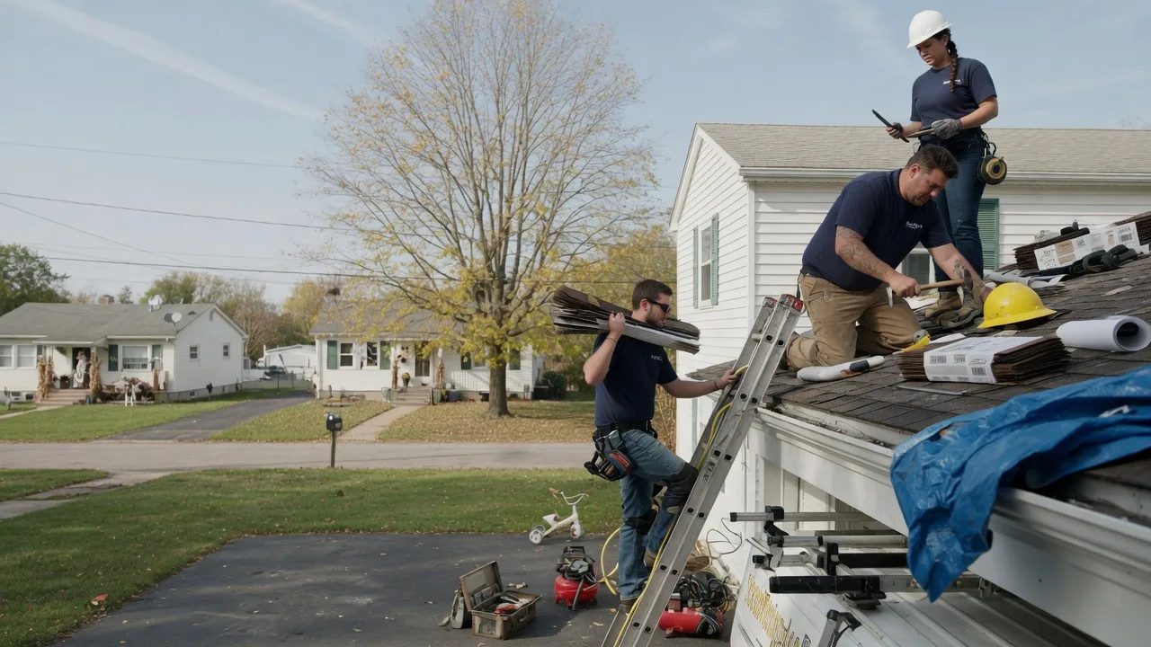 Local Roofing Contractors in Manilla, IN near me